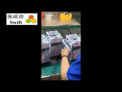 Sistema di fascette stringicavo con imballaggio zip, funzionamento tramite touchscreen con luce