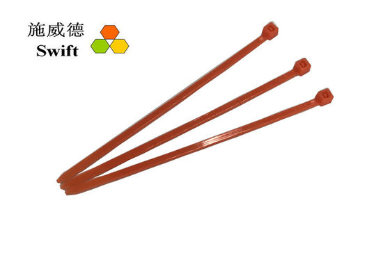 comprare Fascette ferma-cavo in serie arancio non rilasciabili di RoHS 100mm di PORTATA online manufacture