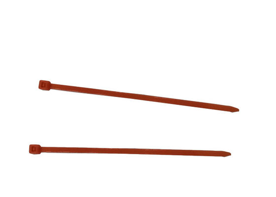 comprare Fascette ferma-cavo di nylon arancio di Snaplock 100mm per il cavo del computer del cablaggio del cavo online manufacture