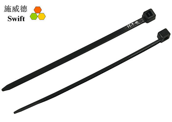 comprare involucri di nylon neri bianchi del legame di lunghezza delle fascette ferma-cavo 100mm con 1000pcs per borsa online manufacture