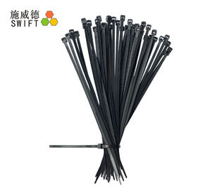 Fascette ferma-cavo in serie nere 2,5 * 100mm per la mano facendo uso dell'UL 94V - 2 ignifugi