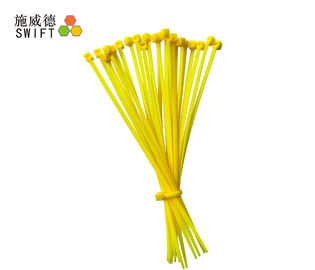 Fascette ferma-cavo di nylon del cavo PA66, cinghie di plastica del legame per industria elettronica