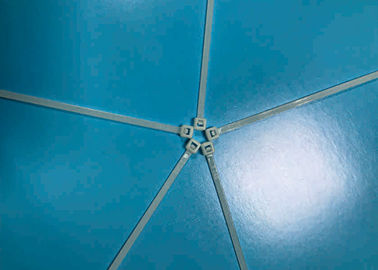 Involucri del legame di cavo di UL94V2 PA66, temperatura di funzionamento centigrado delle fascette ferma-cavo -30-80 in serie
