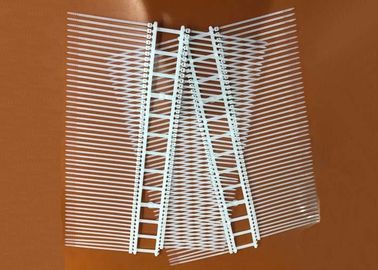 lo zip di nylon del singolo cavo di lunghezza di 80mm lega l'auto che chiude l'infiammabilità a chiave bianca di colore UL94V2