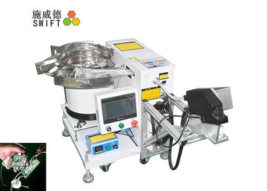 Alimenti lo strumento automatico della fascetta ferma-cavo di CA 220V che impacchetta il cavo dello sbocco del PWB mani libere