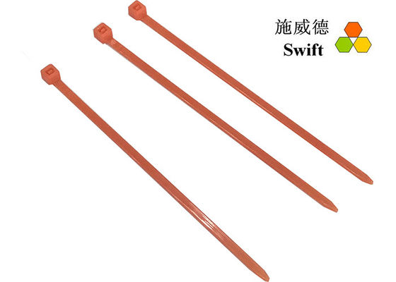 Larghezza di lunghezza 2.5mm del pacchetto 100mm delle fascette ferma-cavo 1000pcs del nylon 66 del certificato di RoHS